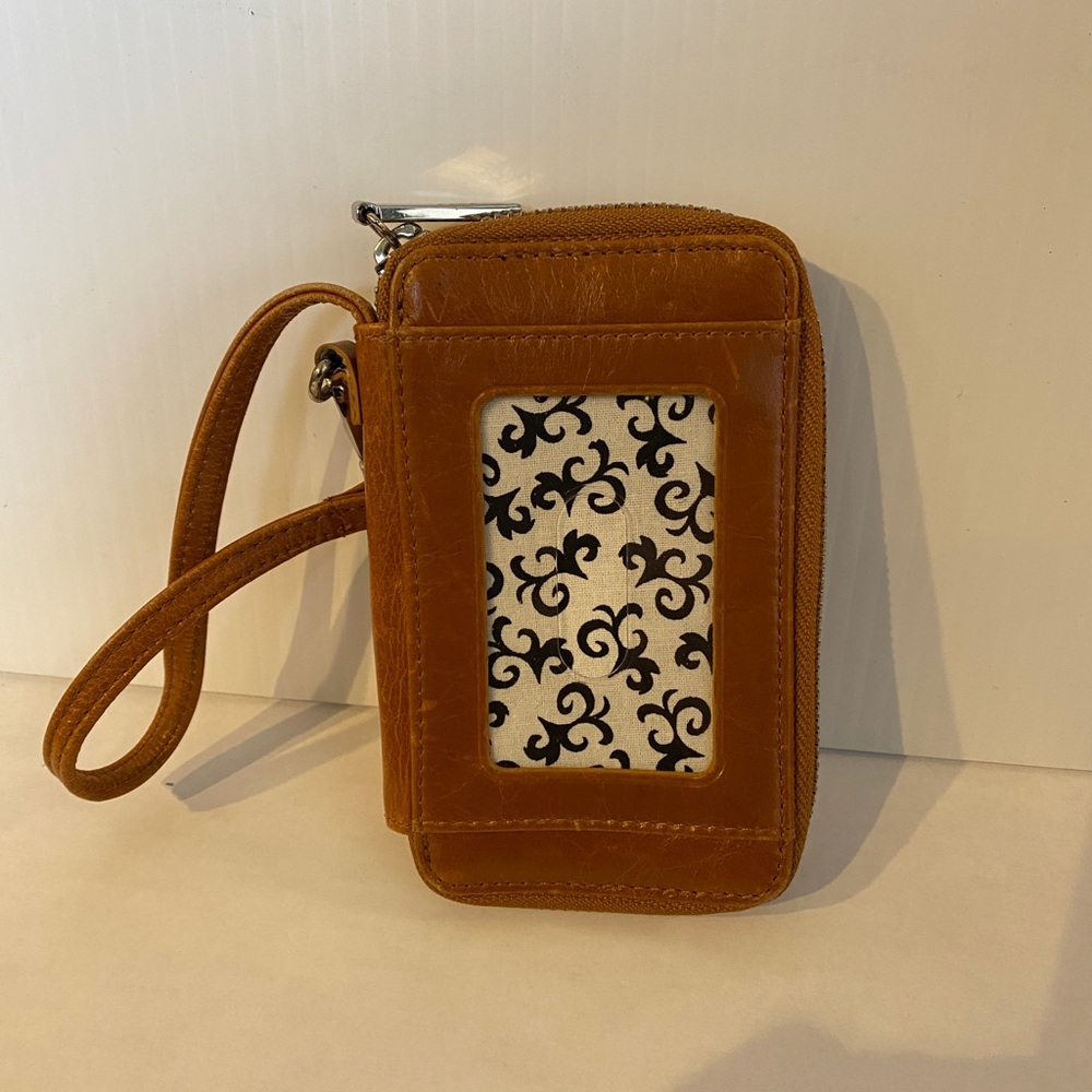 HOBO International Small leather zip wallet